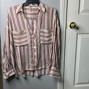 Silk top from Free people